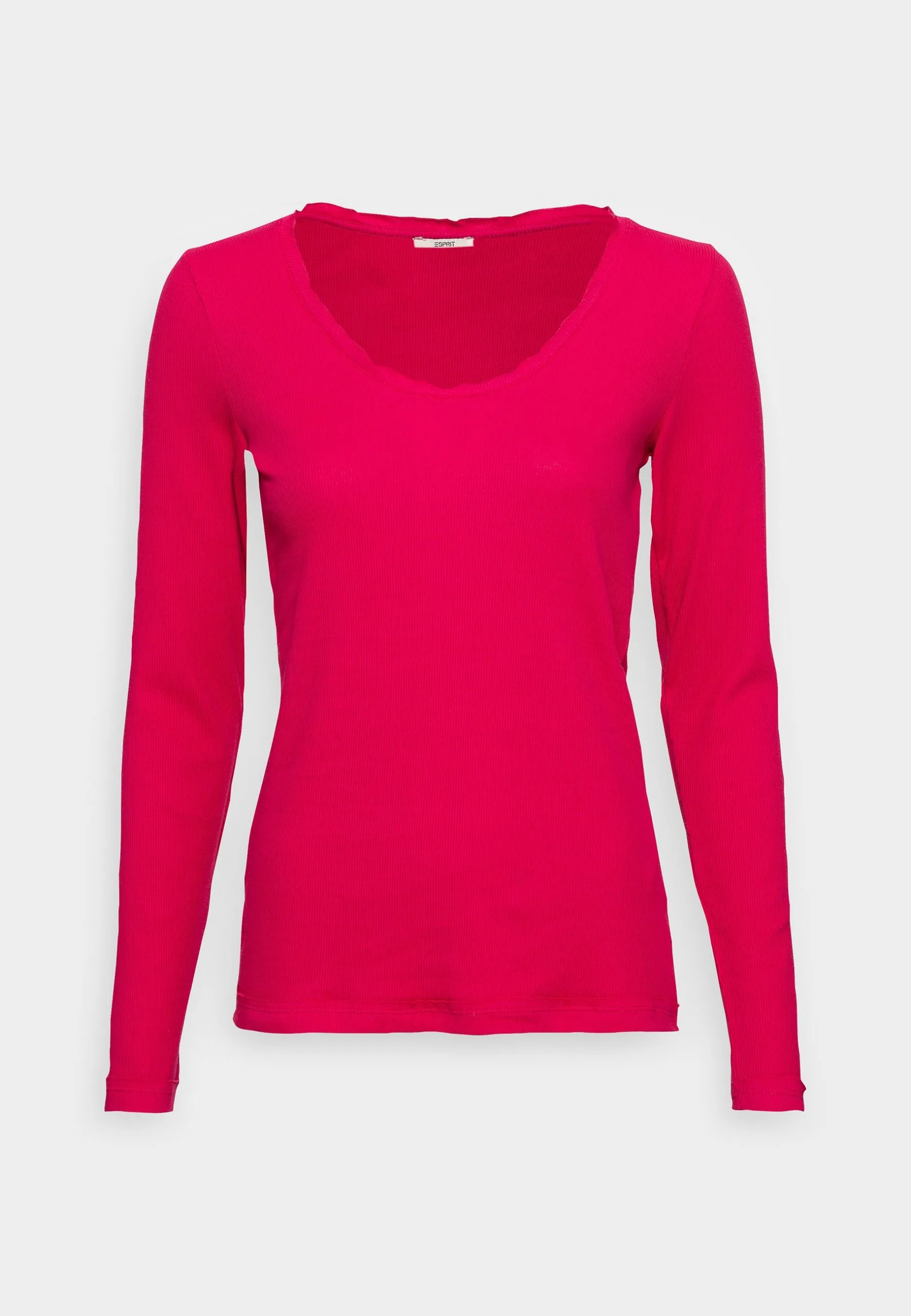 ESPRIT Lettuce- Topper Langermet - Dark Pink 3 ESPRIT Lettuce- Topper Langermet - Dark Pink