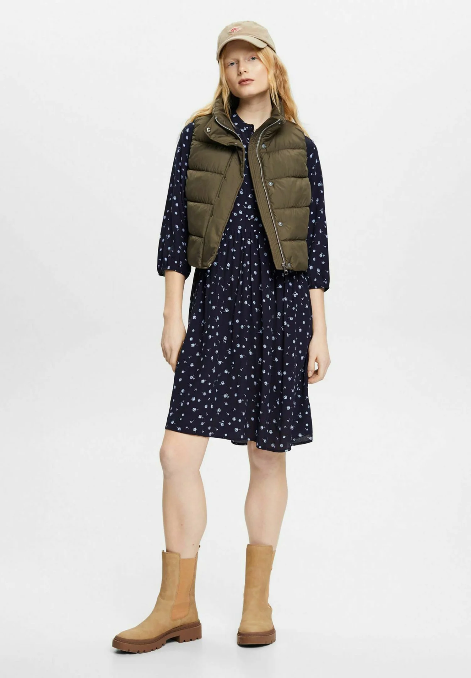 ESPRIT Moroccain - Kjole - Navy 4 ESPRIT Moroccain - Kjole - Navy - Bilde 2