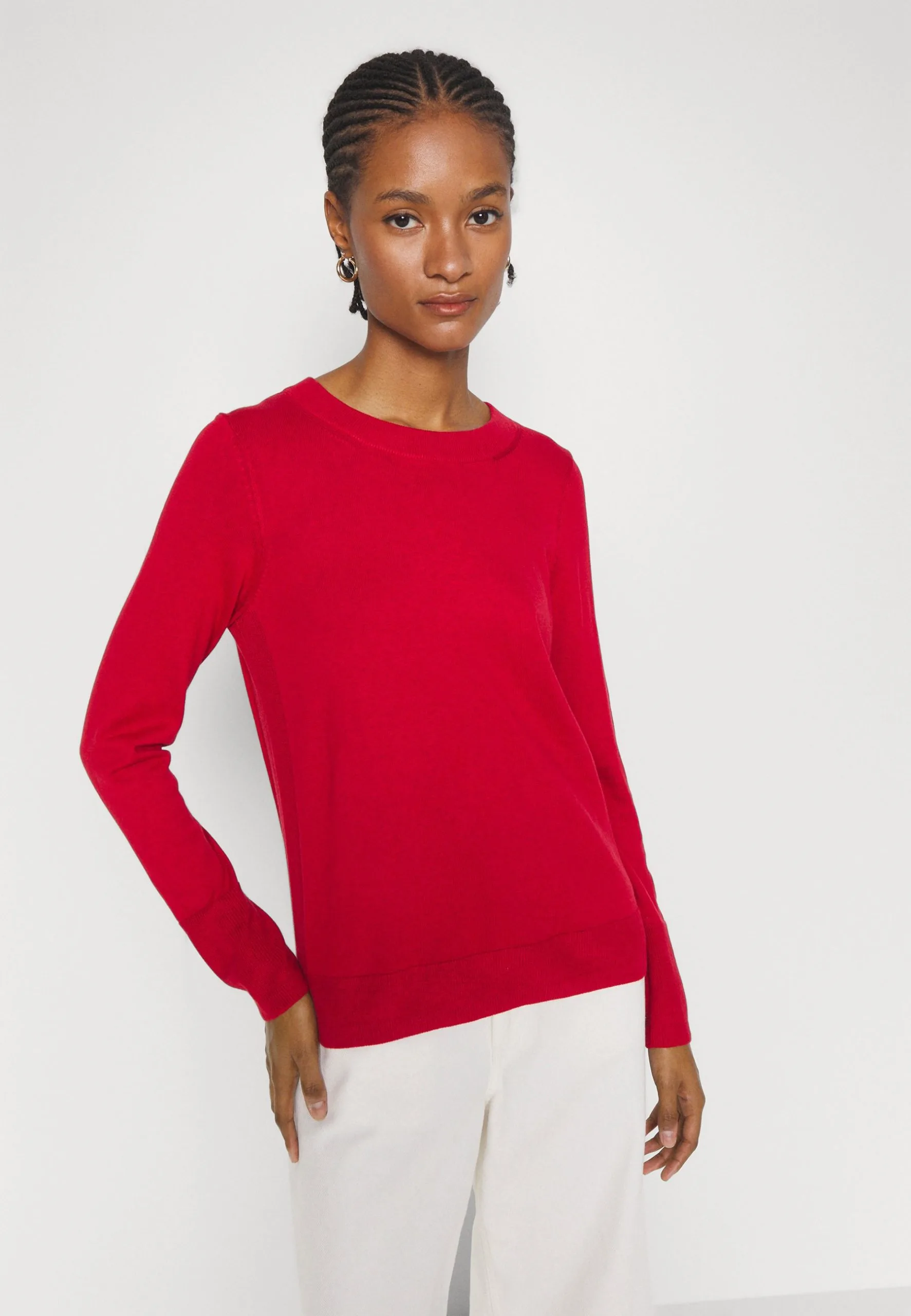 ESPRIT Roundneck- Strikkegenser - Dark Red 8 ESPRIT Roundneck- Strikkegenser - Dark Red - Bilde 6