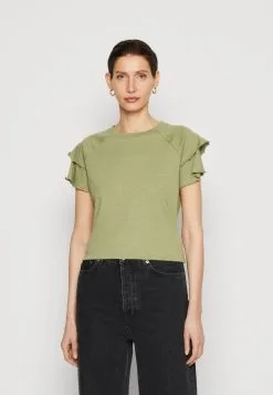 Edc By Esprit Volant - T-Shirts Med Print - Light Khaki