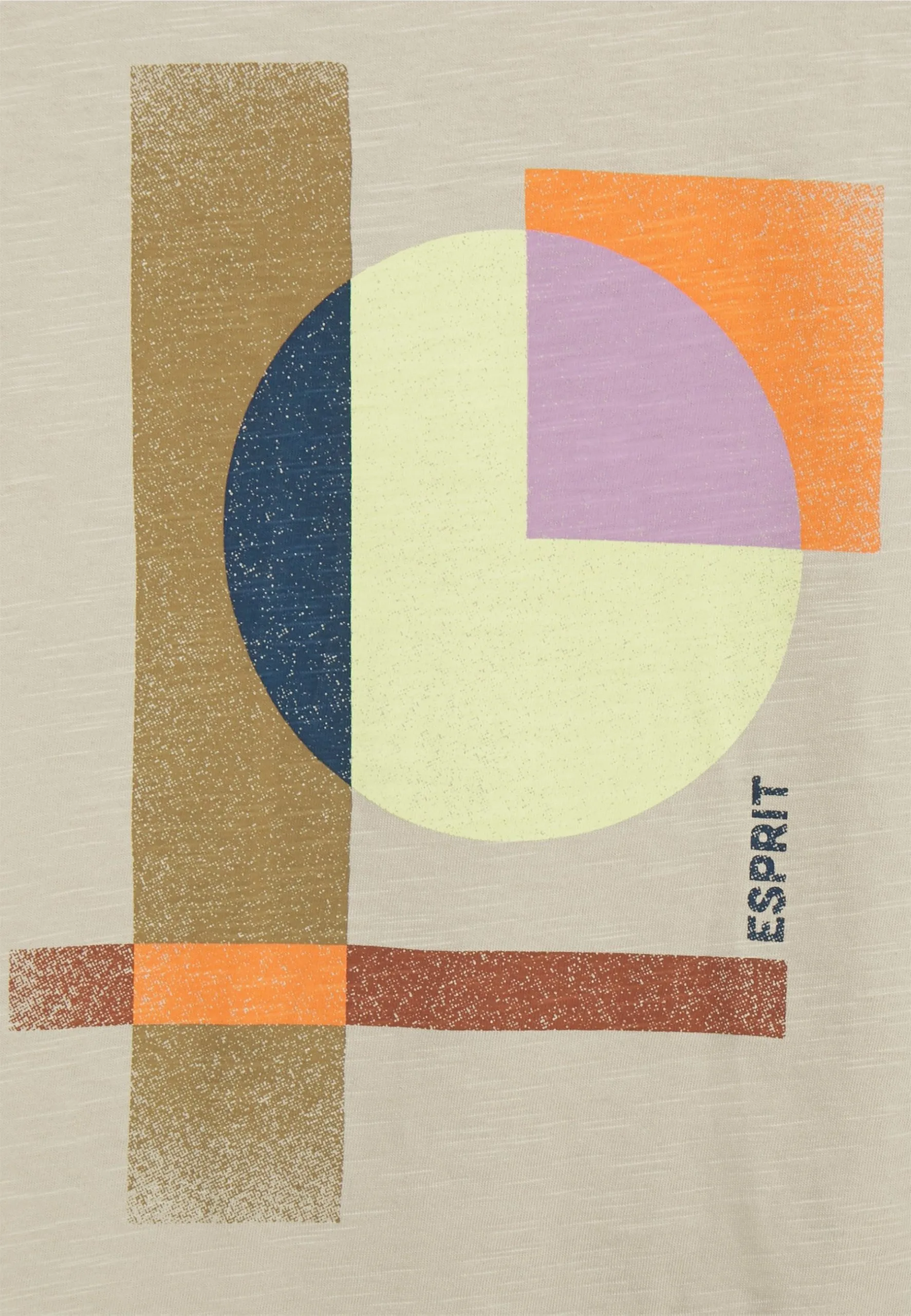 ESPRIT Tee - T-Shirts Med Print - Light Taupe 5 ESPRIT Tee - T-Shirts Med Print - Light Taupe - Bilde 3