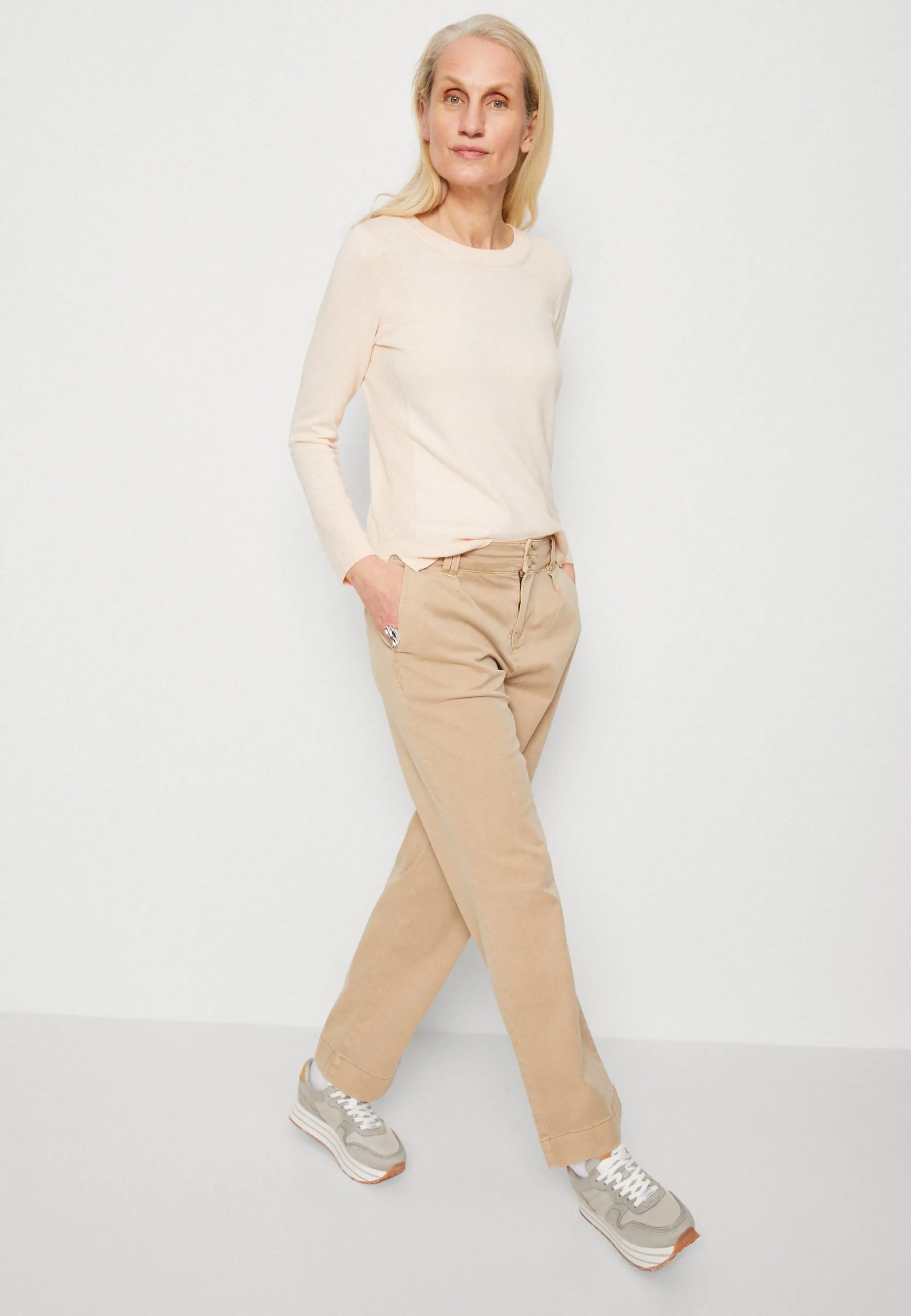 ESPRIT Roundneck- Strikkegenser - Pastel Pink 6 ESPRIT Roundneck- Strikkegenser - Pastel Pink - Bilde 4