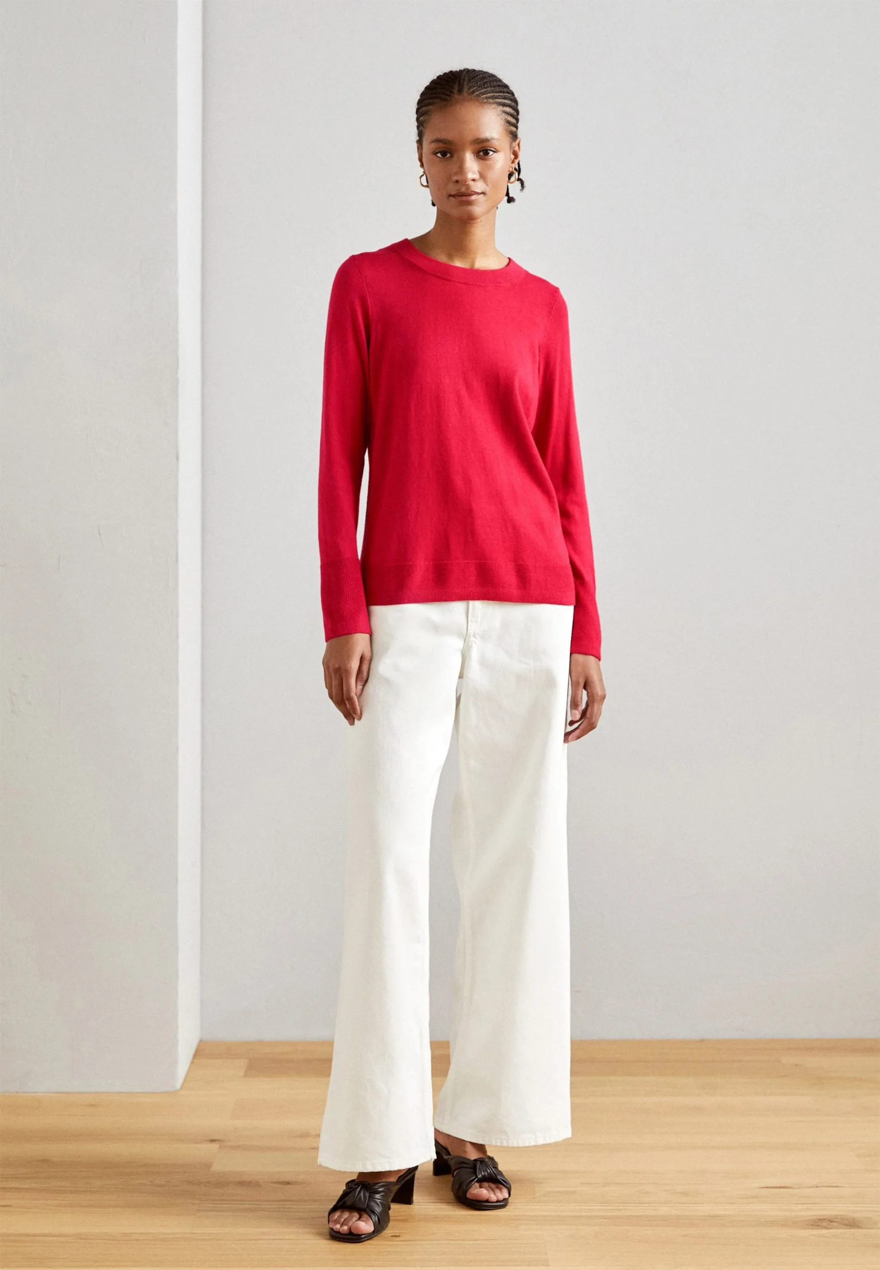 ESPRIT Roundneck- Strikkegenser - Dark Red 4 ESPRIT Roundneck- Strikkegenser - Dark Red - Bilde 2