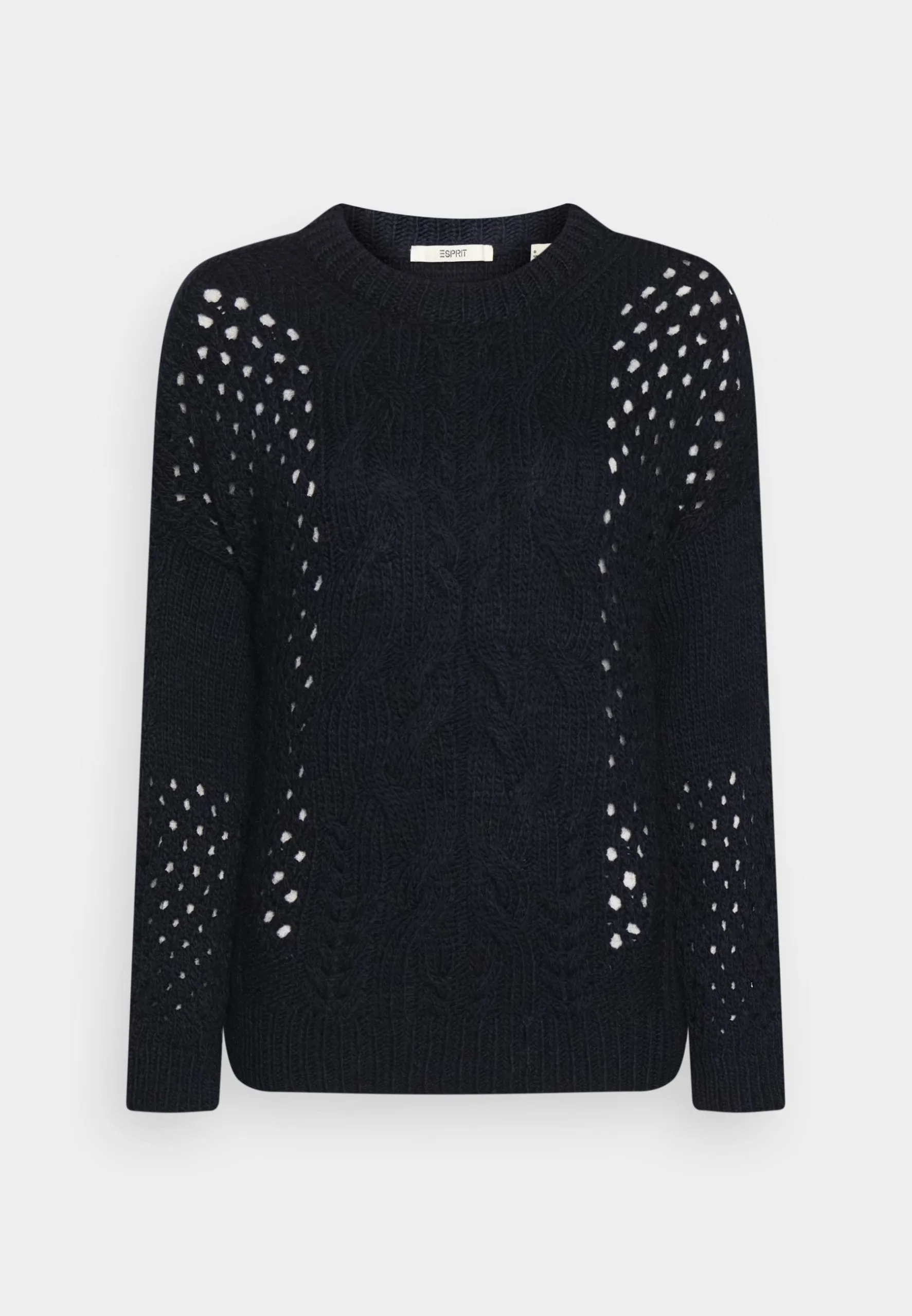 ESPRIT Mix Cable - Strikkegenser - Navy 3 ESPRIT Mix Cable - Strikkegenser - Navy