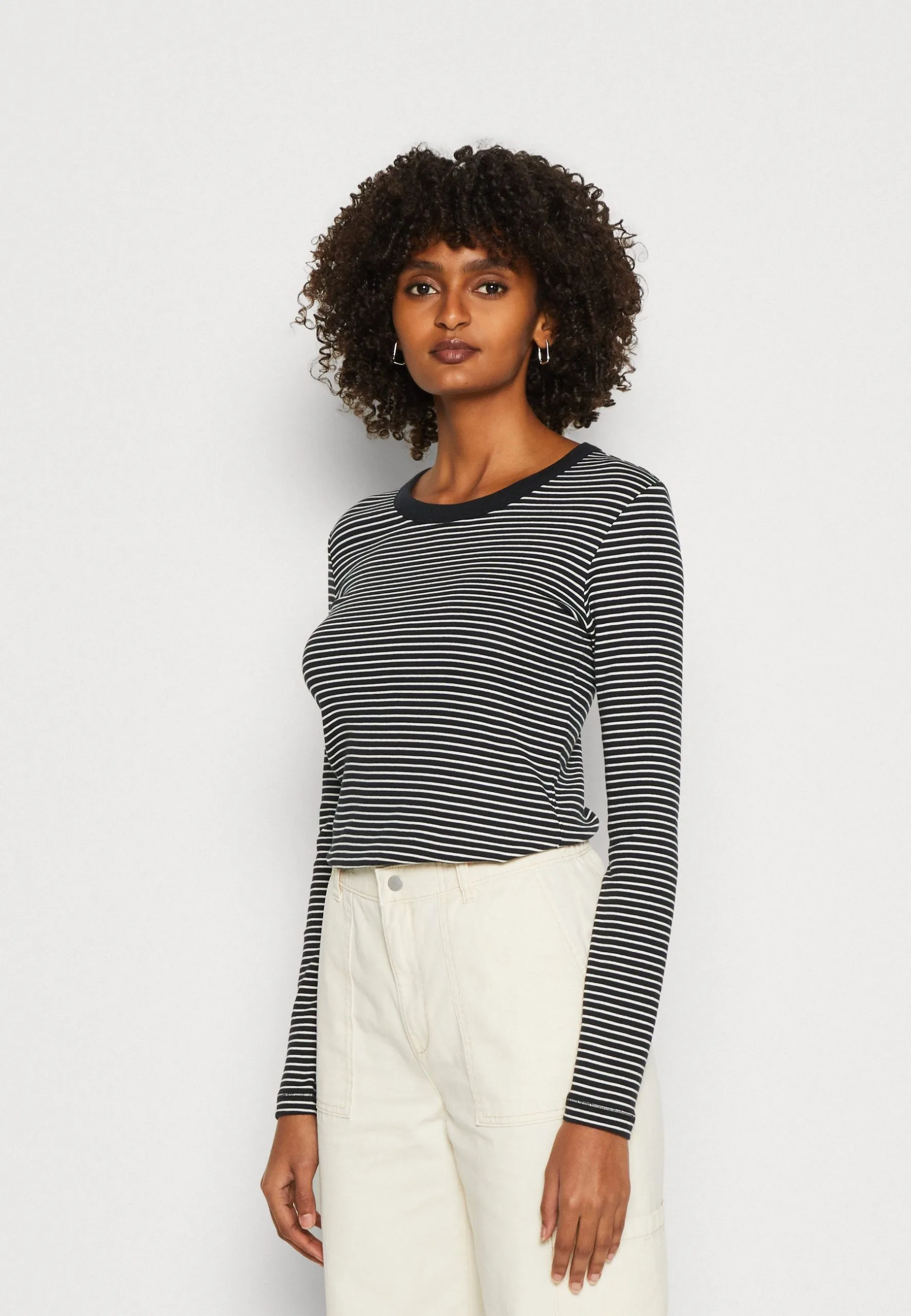 ESPRIT Roundneck Longsleeve - Topper Langermet - Navy 3 ESPRIT Roundneck Longsleeve - Topper Langermet - Navy