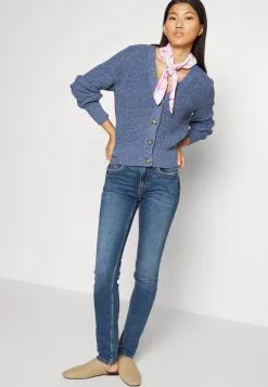 Edc By Esprit Medium Rise High Stretch - Jeans Slim Fit - Blue Dark Wash 11 Edc By Esprit Medium Rise High Stretch - Jeans Slim Fit - Blue Dark Wash -ESPRIT Butikk 0150e0ff5c4f4165be0491998629a86f