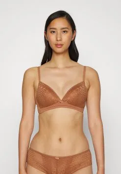 ESPRIT The Soft Fit Wireless Padded Bra - T-Skjorte-Bh - Cinnamon