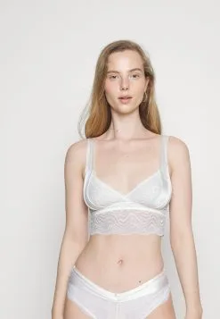 ESPRIT Soft Bra Long Line - Topp - Off White