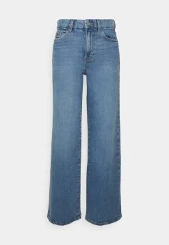Edc By Esprit Wide Leg High Rise - Flared Jeans - Blue Medium Wash 10 Edc By Esprit Wide Leg High Rise - Flared Jeans - Blue Medium Wash -ESPRIT Butikk 09333101ab2d4c199250136f32302614
