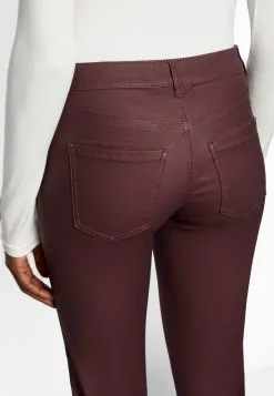 ESPRIT Mid Rise Slim - Jeans Slim Fit - Bordeaux Red 13 ESPRIT Mid Rise Slim - Jeans Slim Fit - Bordeaux Red -ESPRIT Butikk 102bbb835d4940eca5ba13f5fb77f08a