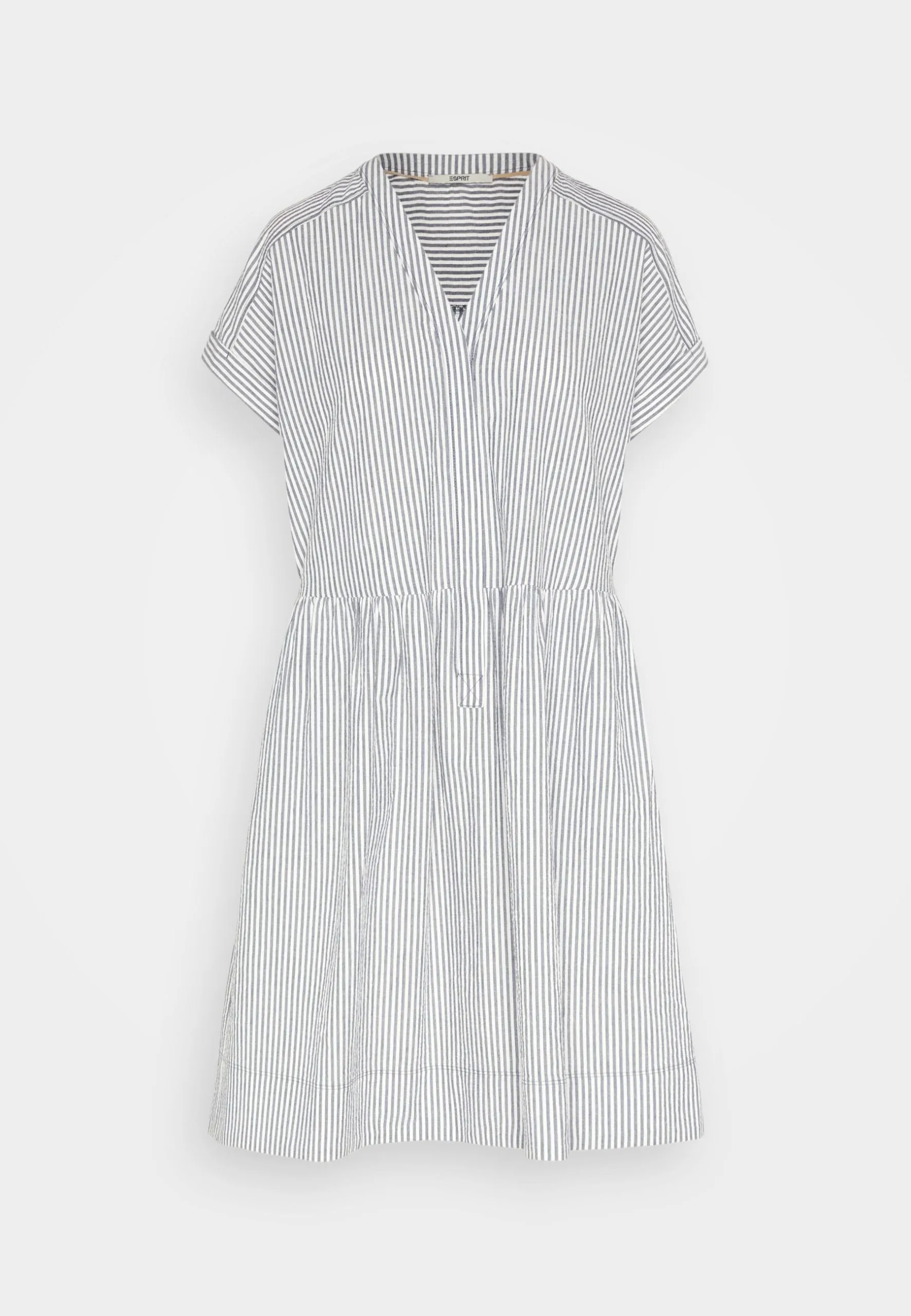 ESPRIT Stripe Dress - Skjortekjole - Navy 7 ESPRIT Stripe Dress - Skjortekjole - Navy - Bilde 5