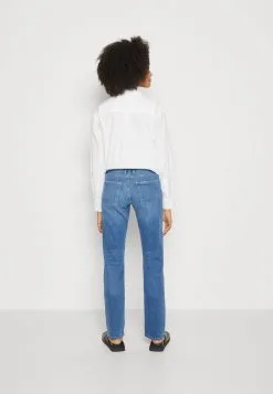 Edc By Esprit Low Rise - Jeans Straight Leg - Blue Medium -ESPRIT Butikk 43697a9bdcfe4f84ac1059fb360ae0c0