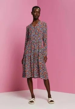 ESPRIT Kjole - Navy -ESPRIT Butikk 4fa0f0a464ce4015864737163bd5078e