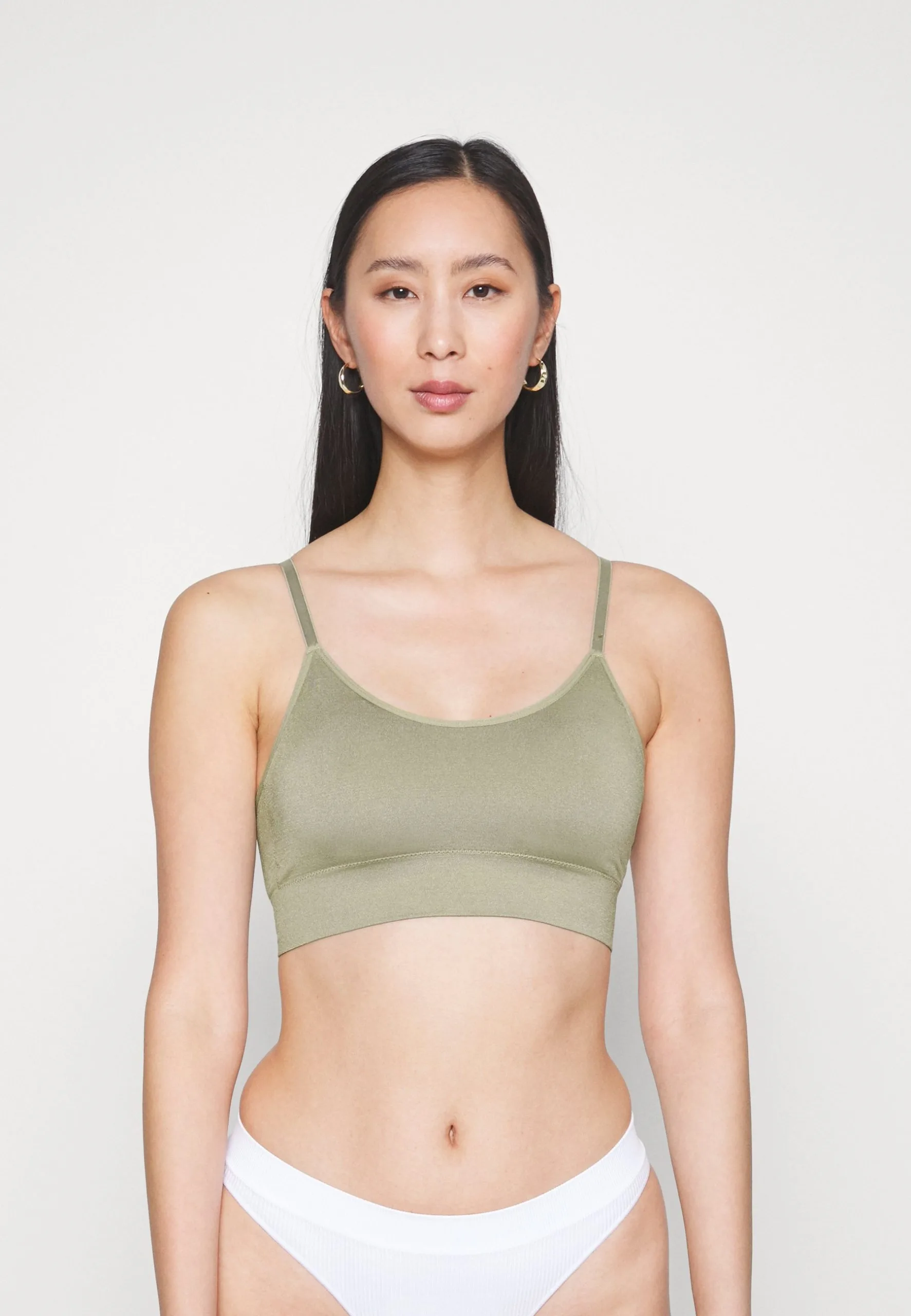 ESPRIT Seamless Longline - Topp - Light Khaki 6 ESPRIT Seamless Longline - Topp - Light Khaki - Bilde 4