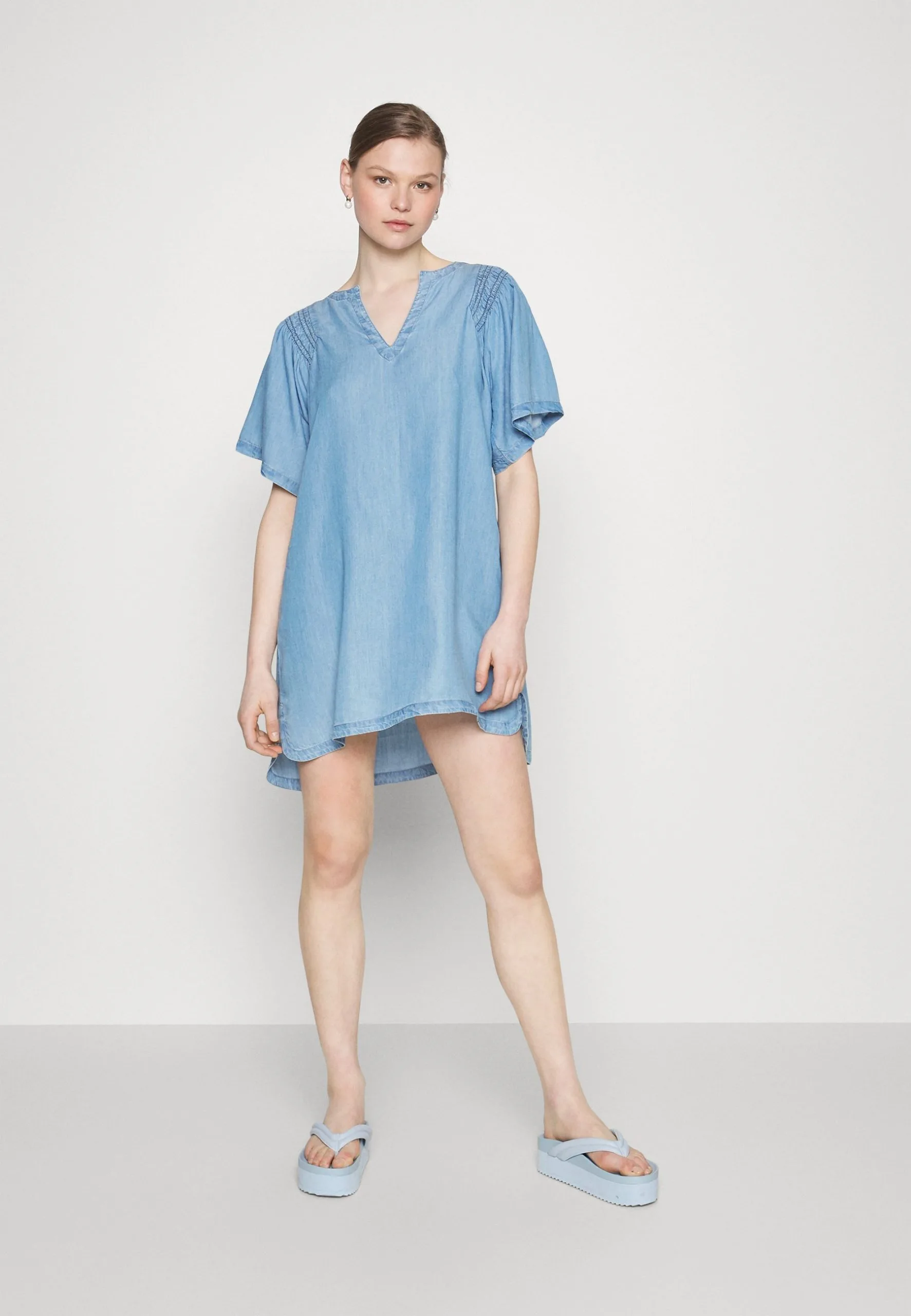 ESPRIT Clt Clt - Dongerikjole - Blue Medium Wash 4 ESPRIT Clt Clt - Dongerikjole - Blue Medium Wash - Bilde 2