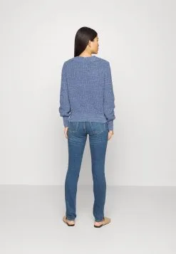 Edc By Esprit Medium Rise High Stretch - Jeans Slim Fit - Blue Dark Wash 10 Edc By Esprit Medium Rise High Stretch - Jeans Slim Fit - Blue Dark Wash -ESPRIT Butikk 614b90b774a4450794a74ae9de1d2c47