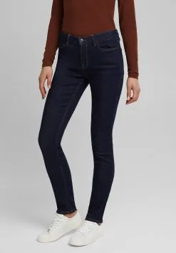 ESPRIT Fashion- Jeans Skinny Fit - Blue Rinse