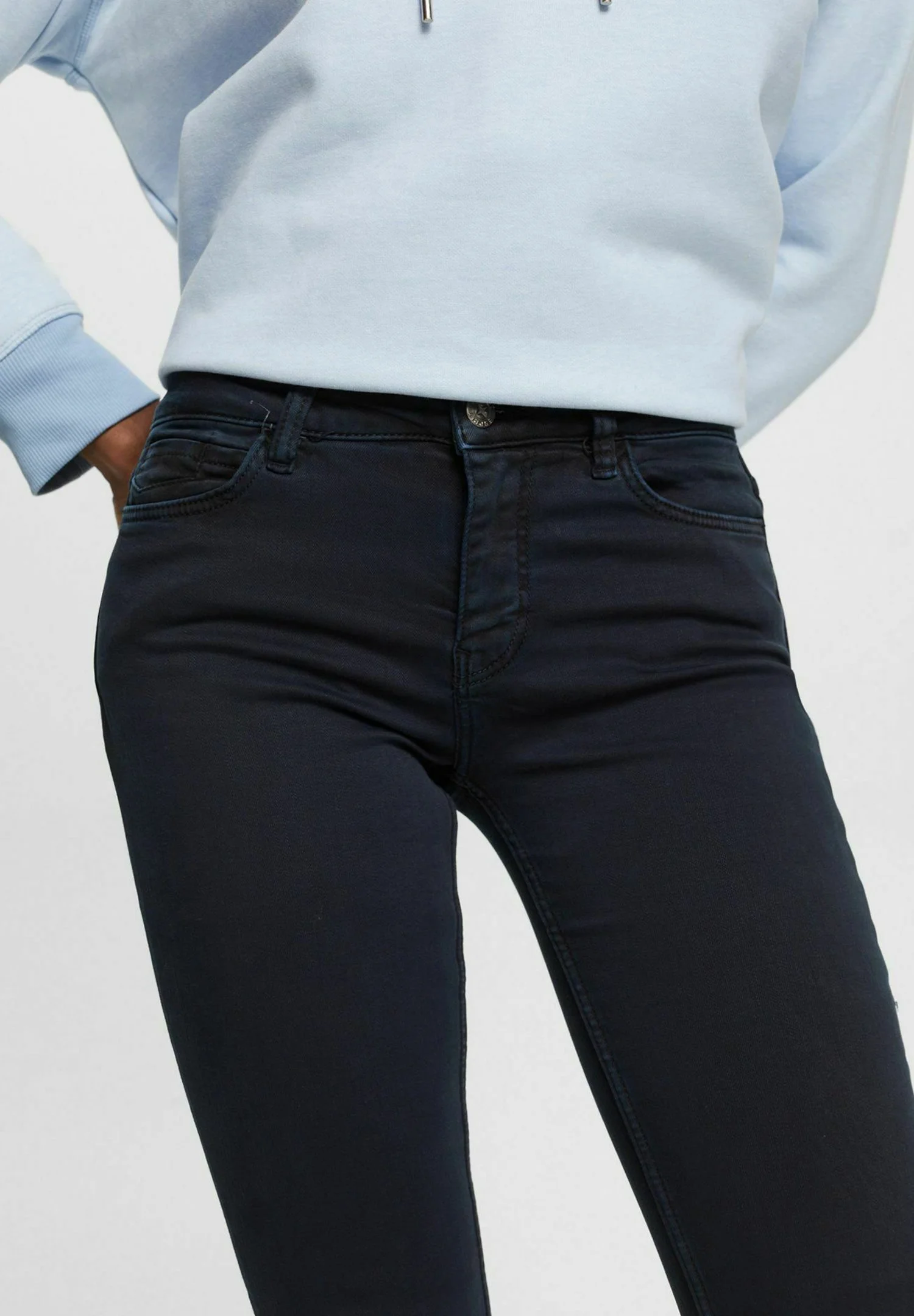 ESPRIT Jeans Skinny Fit - Navy 6 ESPRIT Jeans Skinny Fit - Navy - Bilde 4