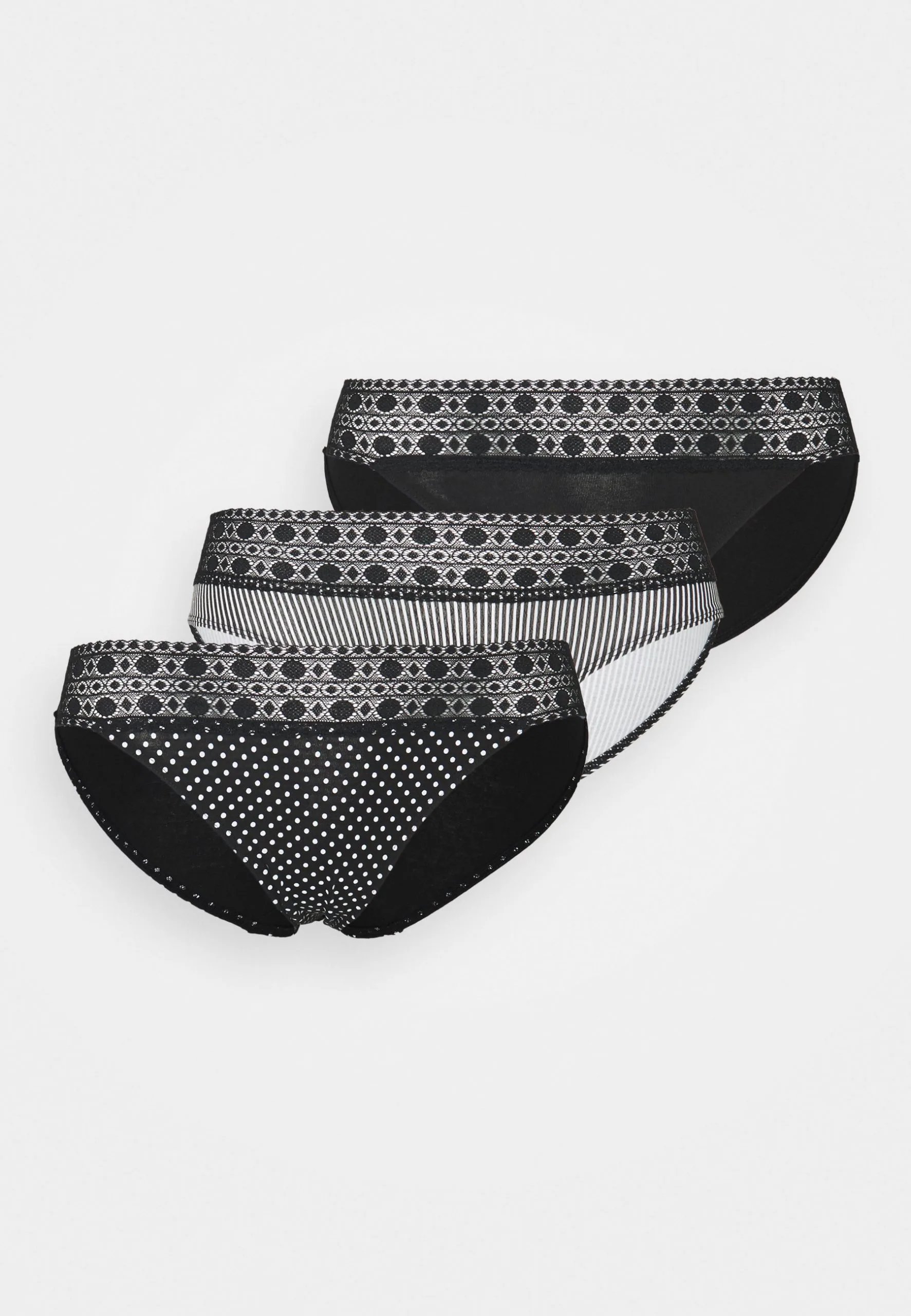 ESPRIT Casual Hipster Mini Brief 3 Pack - Underbukse - Black 8 ESPRIT Casual Hipster Mini Brief 3 Pack - Underbukse - Black - Bilde 6