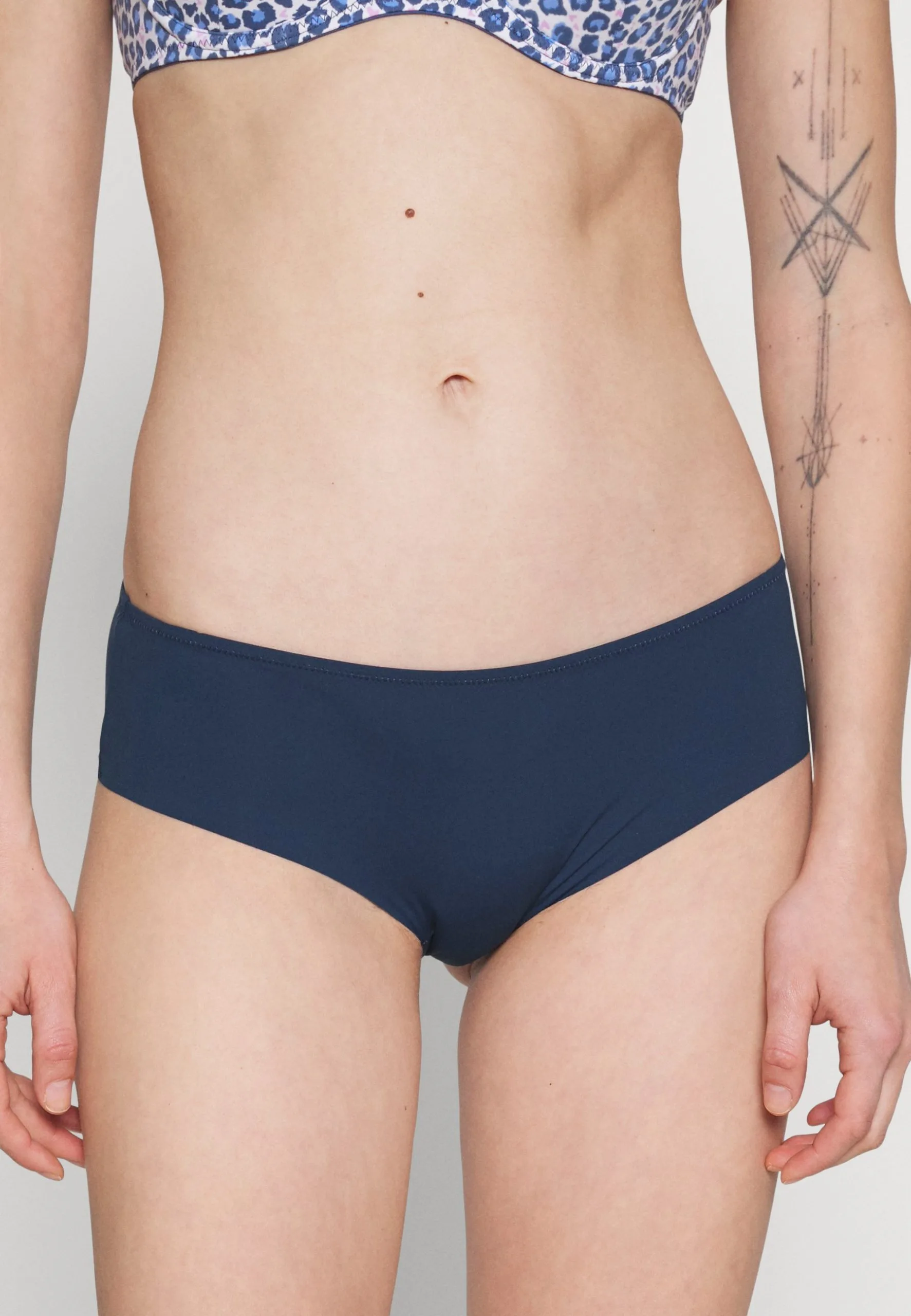 ESPRIT Printed Solid 2 Pack - Underbukse - Ink 4 ESPRIT Printed Solid 2 Pack - Underbukse - Ink - Bilde 2