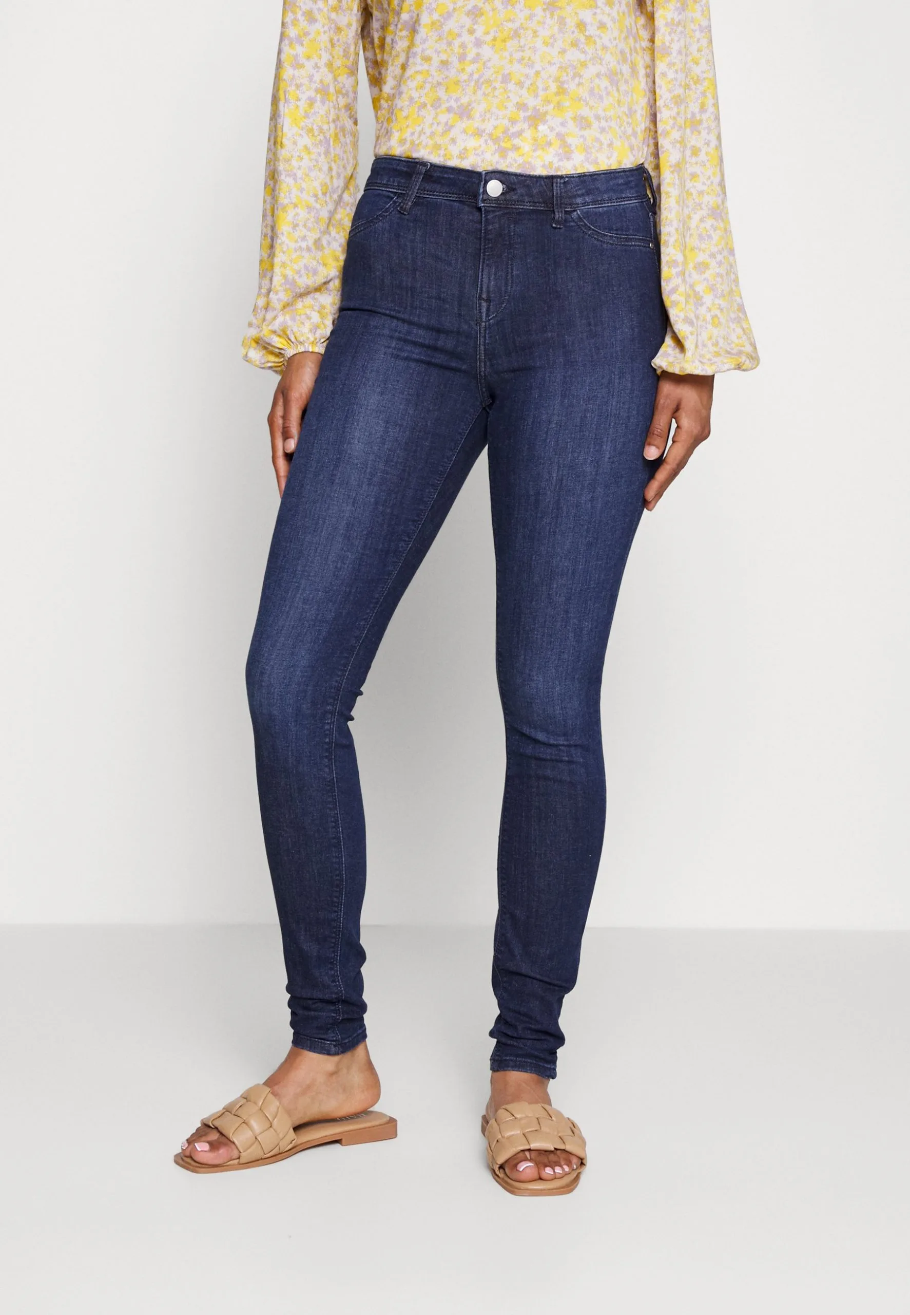 Edc By Esprit Jeggings - Blue Dark 3 Edc By Esprit Jeggings - Blue Dark