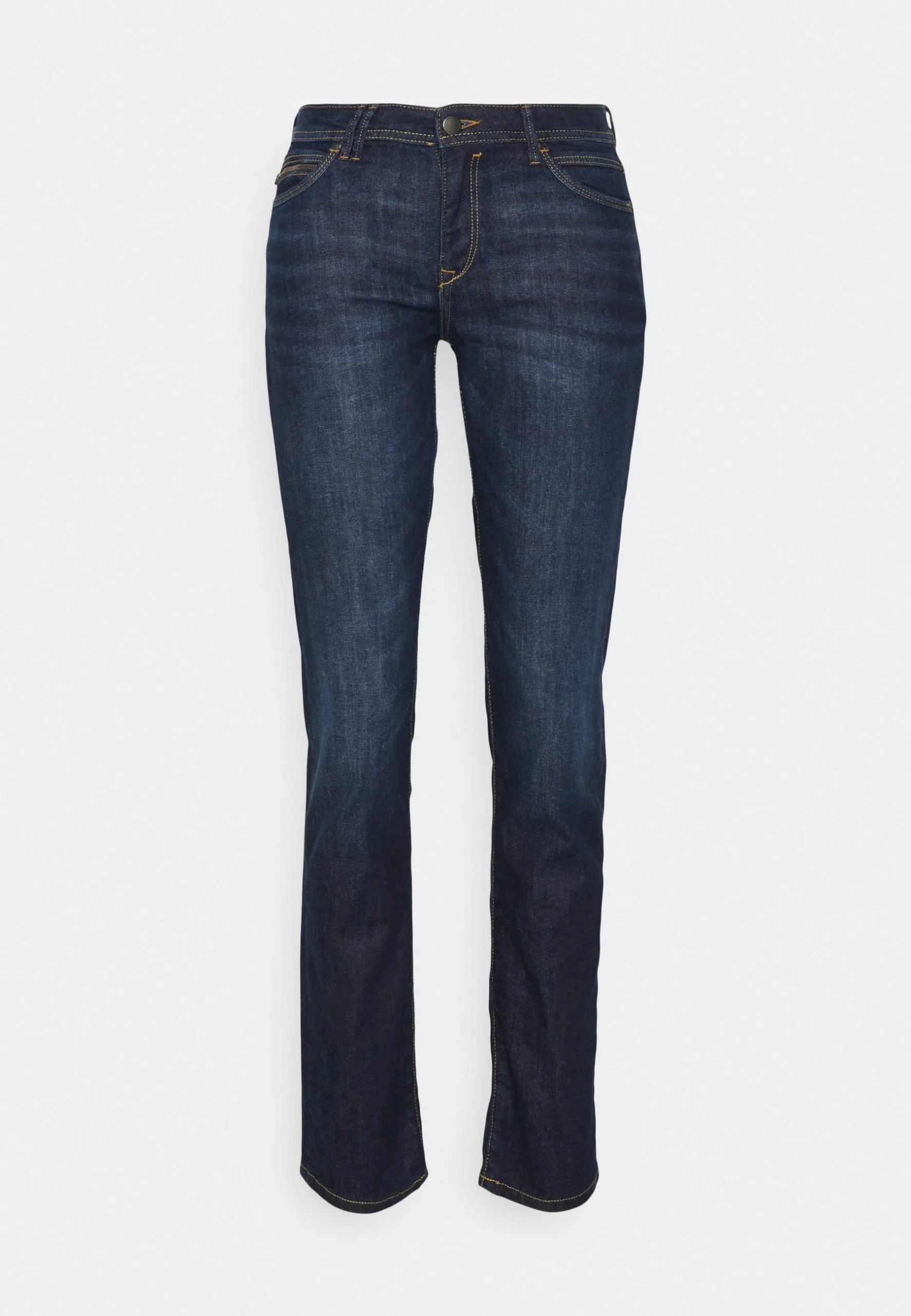 Edc By Esprit Low Rise - Jeans Straight Leg - Blue Dark Wash 6 Edc By Esprit Low Rise - Jeans Straight Leg - Blue Dark Wash - Bilde 4