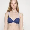 ESPRIT Shiny Block_The Timeless Fit Sexy Padded- Bøyle-Bh - Dark Blue 1 ESPRIT Shiny Block_The Timeless Fit Sexy Padded- Bøyle-Bh - Dark Blue -ESPRIT Butikk 823220cea41a4eef84ab42f0469b20c3
