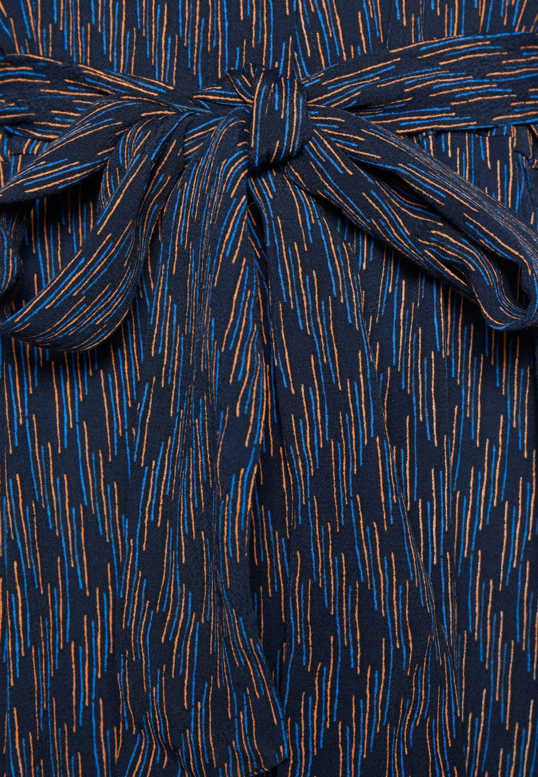 ESPRIT Dress Midi Print - Skjortekjole - Navy 5 ESPRIT Dress Midi Print - Skjortekjole - Navy - Bilde 3