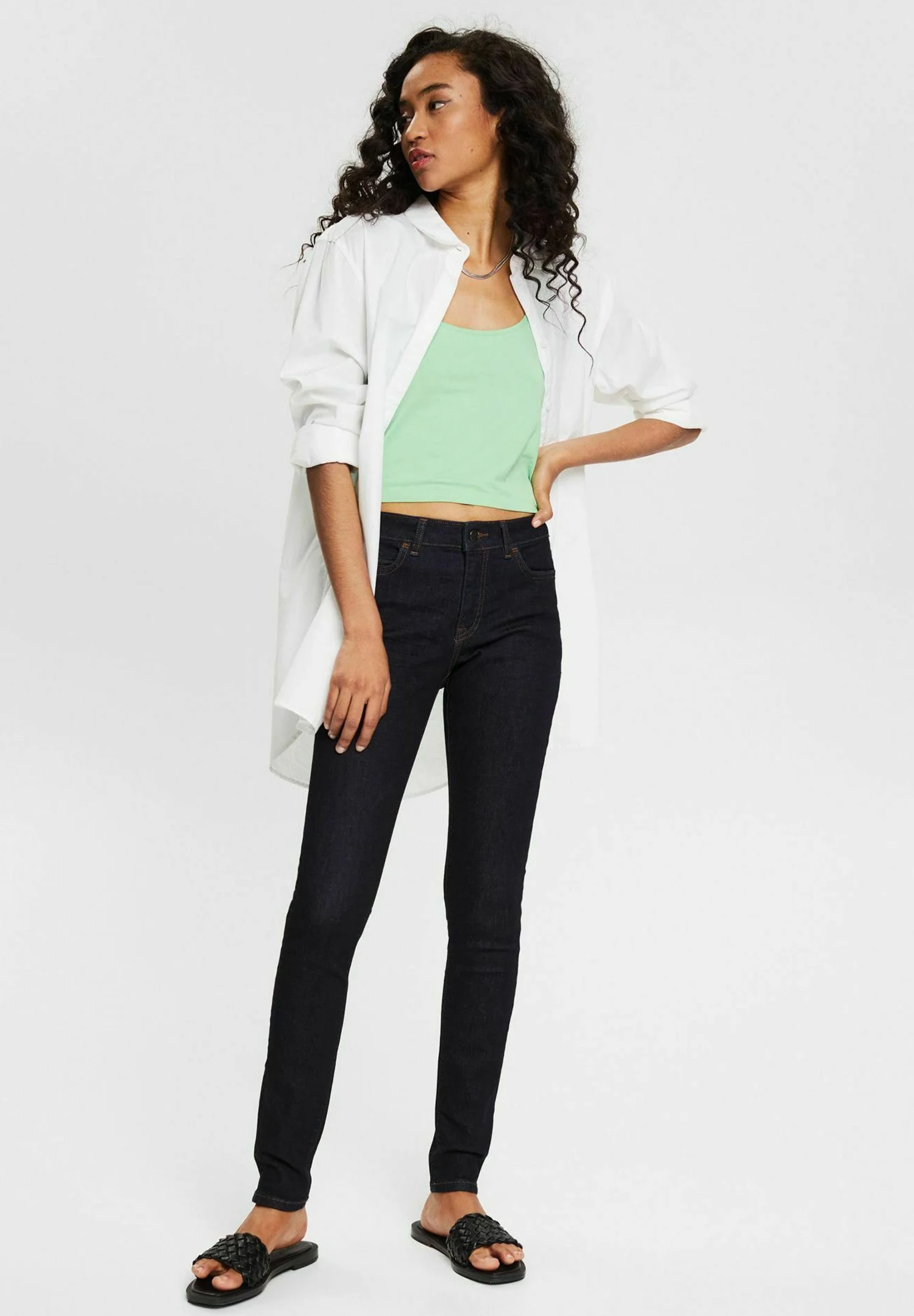 Edc By Esprit Jeans Skinny Fit - Blue Rinse 4 Edc By Esprit Jeans Skinny Fit - Blue Rinse - Bilde 2