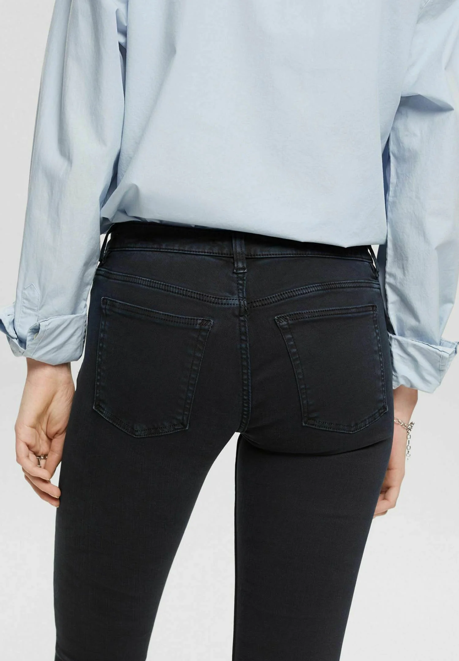 ESPRIT Jeans Skinny Fit - Black 6 ESPRIT Jeans Skinny Fit - Black - Bilde 4