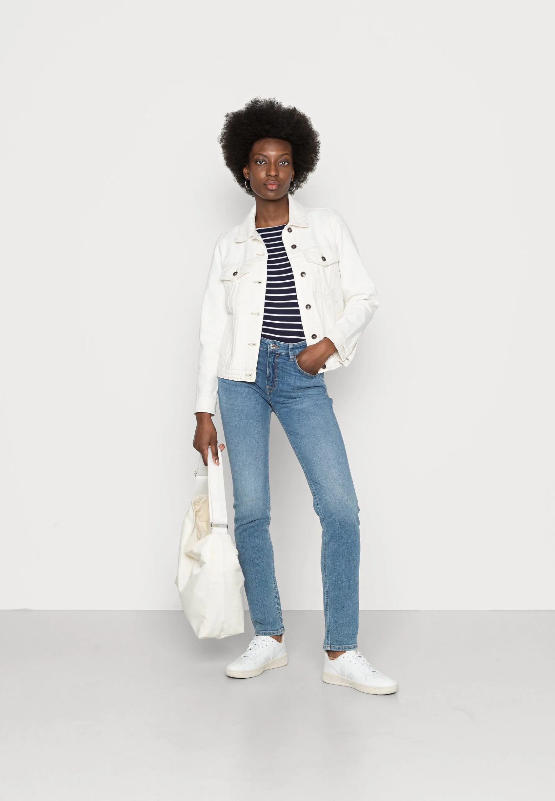 ESPRIT Jeans Slim Fit - Blue Light Wash 4 ESPRIT Jeans Slim Fit - Blue Light Wash - Bilde 2