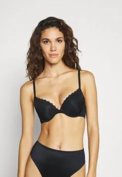 ESPRIT Feminine Sexy Bra - Push-Up Bh - Black