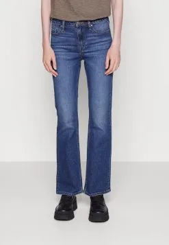 ESPRIT High Rise - Jeans Bootcut - Blue Medium Wash