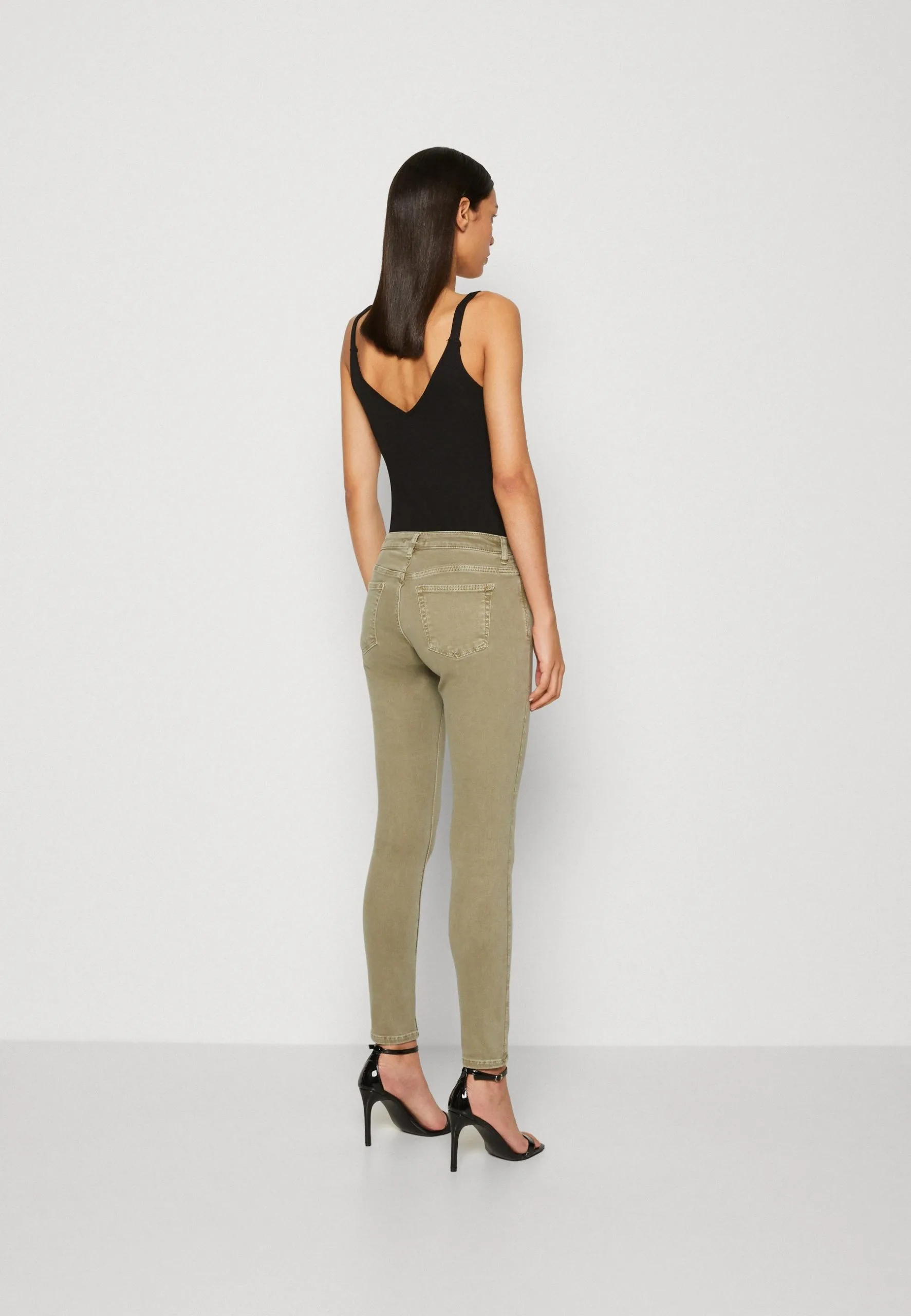 ESPRIT Jeans Skinny Fit - Light Khaki 5 ESPRIT Jeans Skinny Fit - Light Khaki - Bilde 3