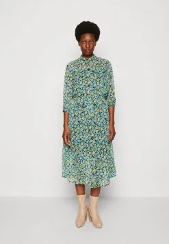 ESPRIT Skjortekjole - Turquoise