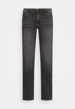 Edc By Esprit Jeans Straight Leg - Black Dark Washed