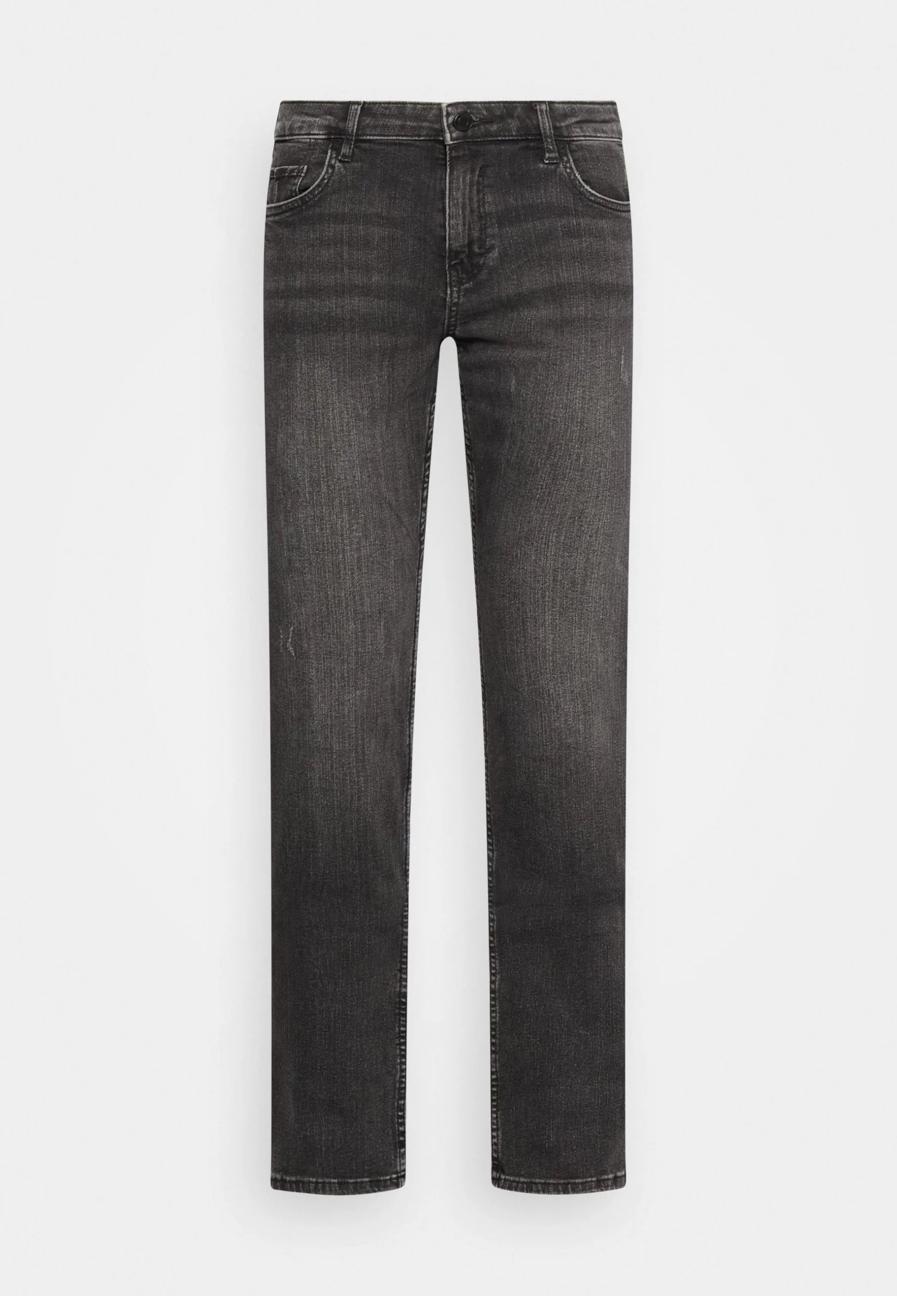 Edc By Esprit Jeans Straight Leg - Black Dark Washed 3 Edc By Esprit Jeans Straight Leg - Black Dark Washed