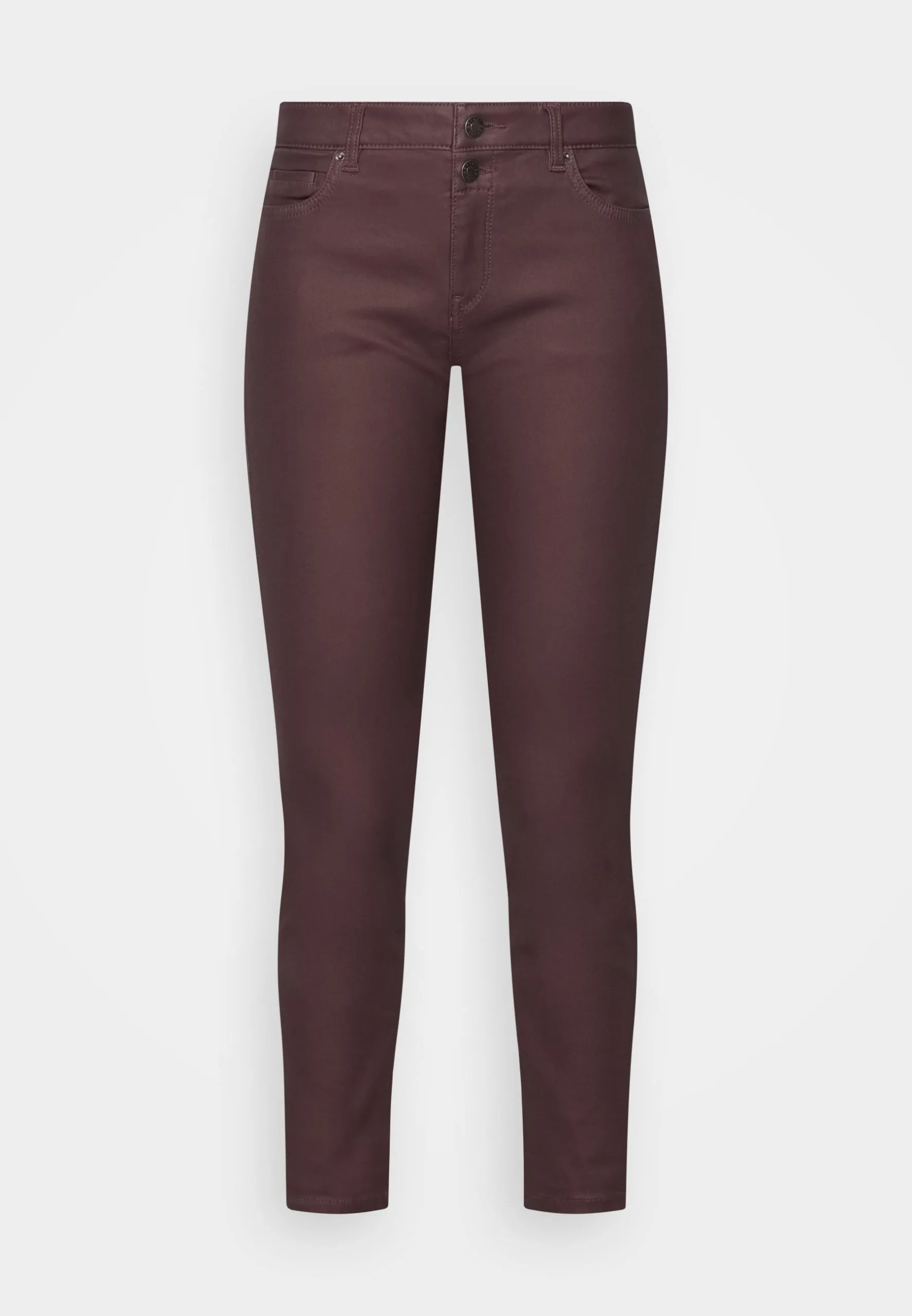 ESPRIT Mid Rise Slim - Jeans Slim Fit - Bordeaux Red 7 ESPRIT Mid Rise Slim - Jeans Slim Fit - Bordeaux Red - Bilde 5